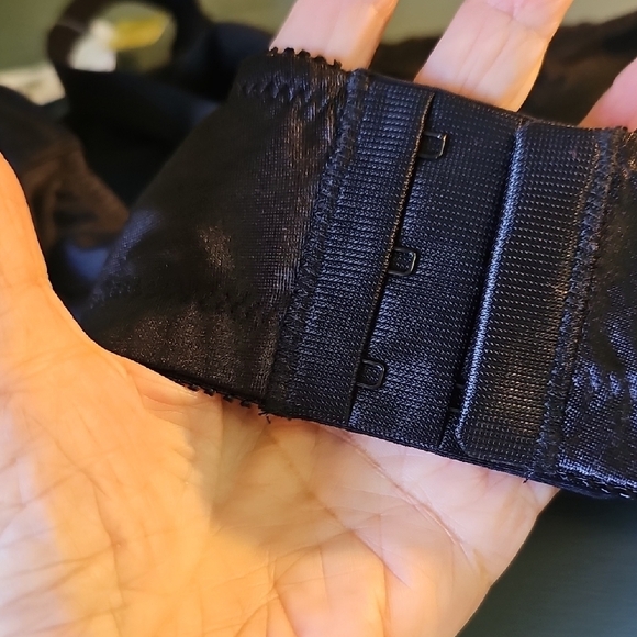 Playtex Black Bra Intimates‎ & Sleepwear. NWT. Adjustable. - Picture 3 of 8